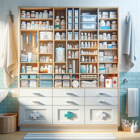 How to Organize Your Medicine Cabinet & First Aid Essentials